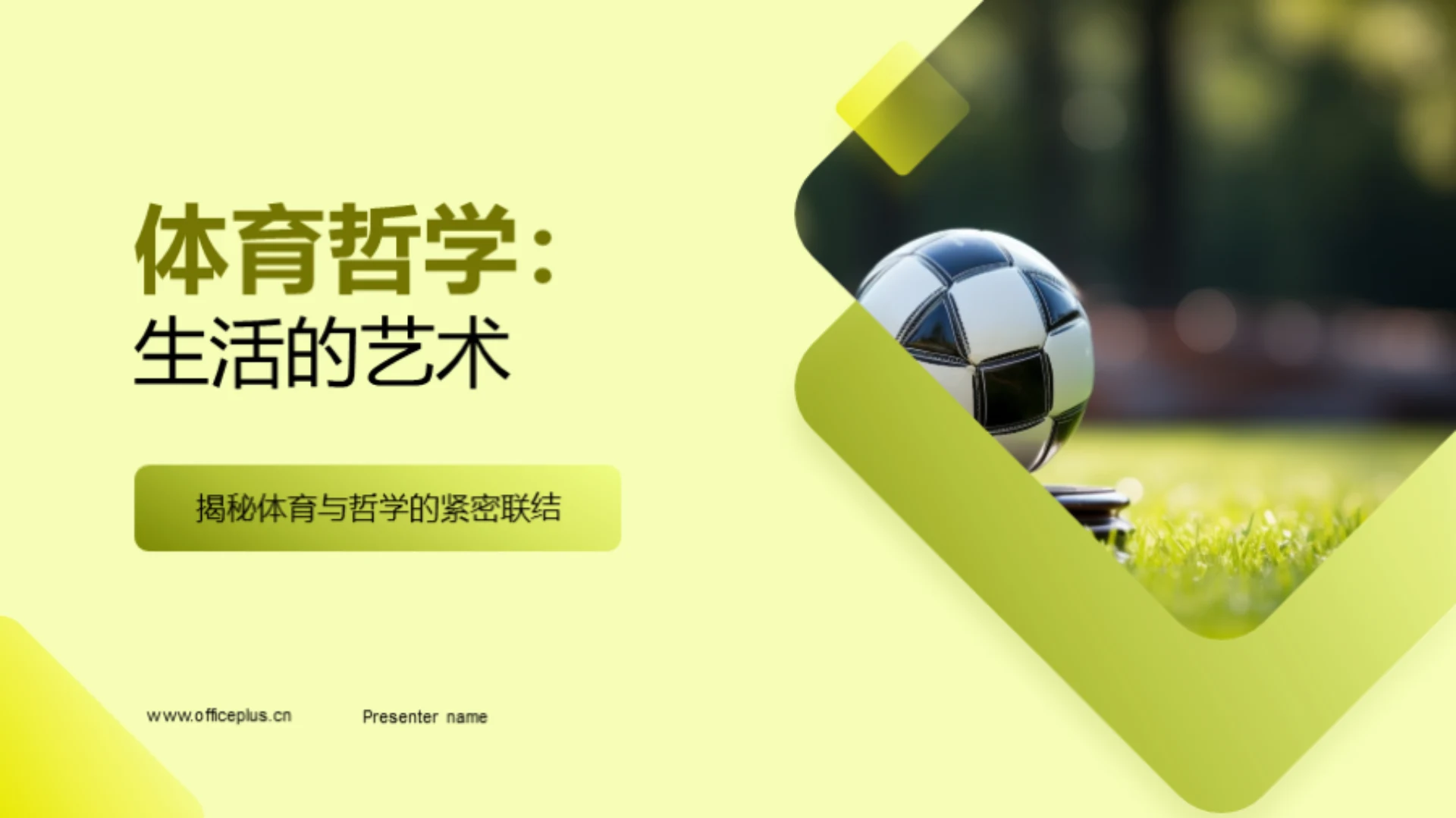 体育哲学:生活的艺术