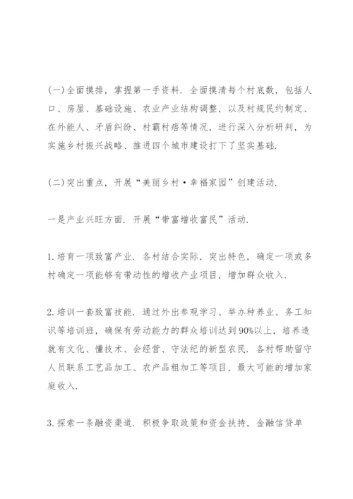 全面推进乡村振兴工作报告范文.docx