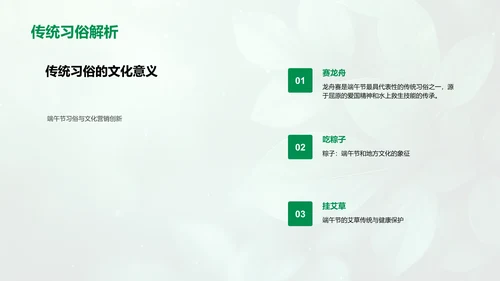 端午节营销策略报告PPT模板