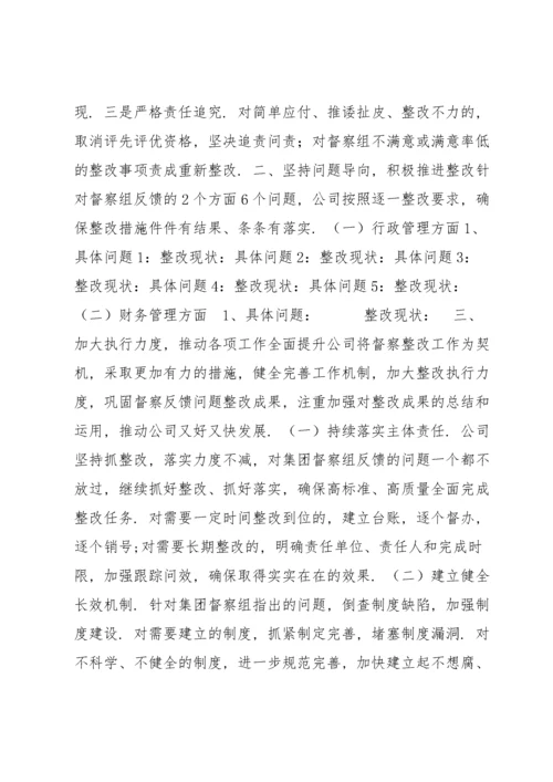 关于巡察发现问题整改情况的督查报告【四篇】.docx