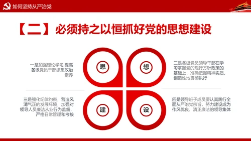 新时代党风廉政建设反腐倡廉从严治党PPT