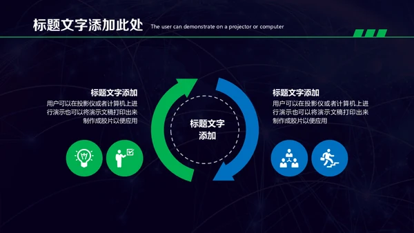 人工智能机器人科技世界产品宣传通用PPT模板