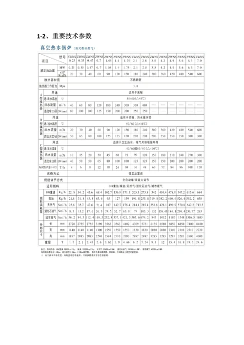 真空锅炉系统操作使用标准手册.docx