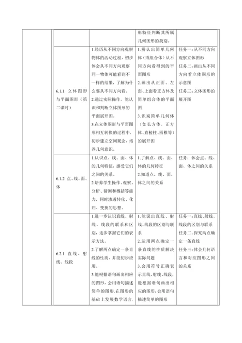 几何图形初步大单元教学设计