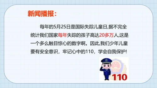 9 心中的“110” 课件（共17张PPT）