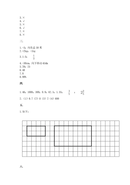 苏教版数学六年级下册试题期末模拟检测卷精品名师系列