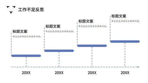 白色极简风工作汇报PPT模板