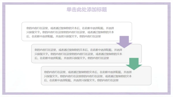 小清新商务工作汇报总结通用PPT模板