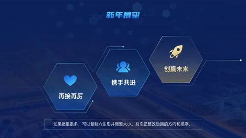 科技企业年终汇演颁奖盛典未来通用PPT模板