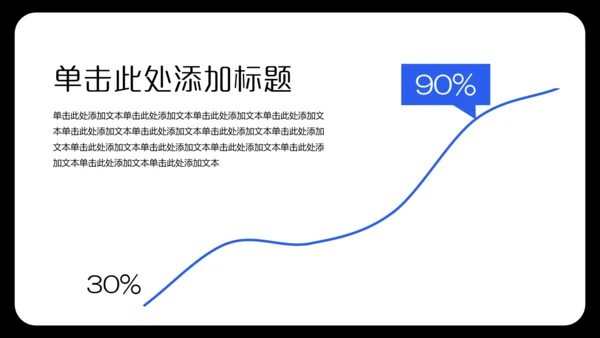 黑色简约风个人年中述职汇报PPT模板