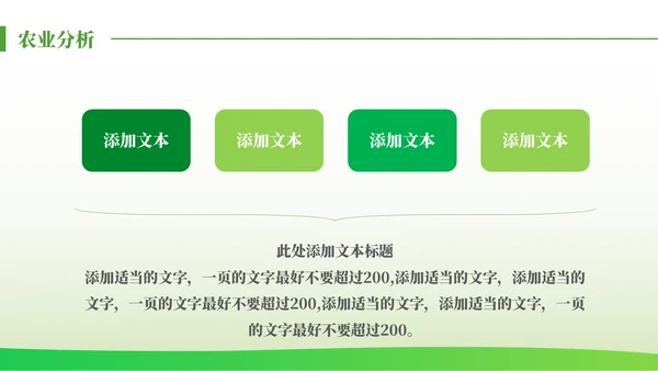 绿色发展生态农业项目报告通用PPT模板