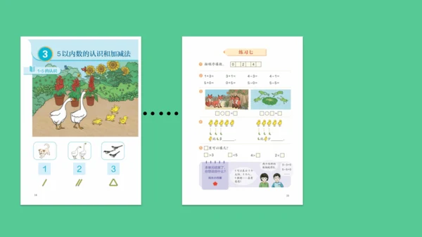 （2023秋新插图）人教版一年级数学上册 5以内数的认识和加减法的整理和复习 (课件)(共30张PP