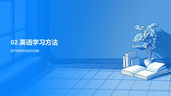 初一英语学习法PPT模板