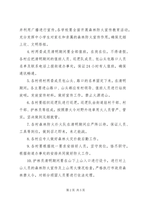 清明节期间森林防火工作计划.docx
