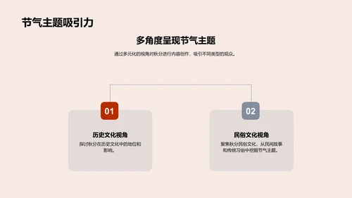 秋分节气在媒体中的运用