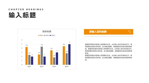 商务风橘色地产年终述职报告PPT模板