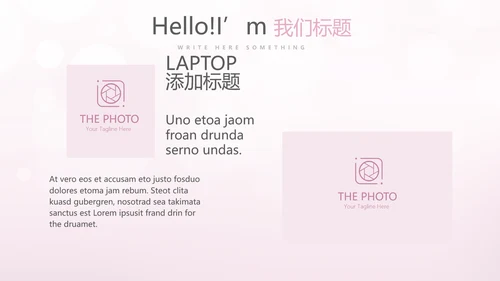 粉色精美轻薄补水面膜介绍动态PPT