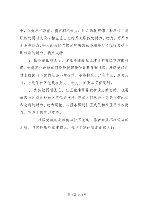 社区党建调研分析 (4).docx