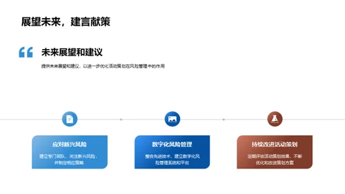 活动策划视角下的银行风险管理