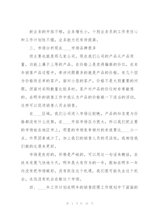 销售经理个人工作述职报告.docx