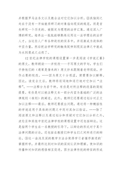 中国法学的论文格式.docx
