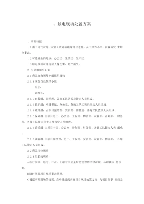 触电事故应急预案及处置方案.docx