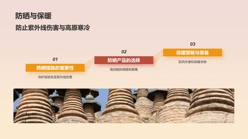 橙色扁平风旅游出行计划旅游攻略PPT模板