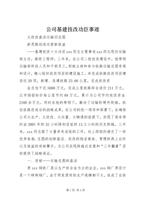 公司基建技改功臣事迹 (3).docx