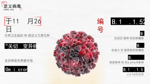 细菌防感染奥密克戎病毒疾控中心防控手册通用PPT模板