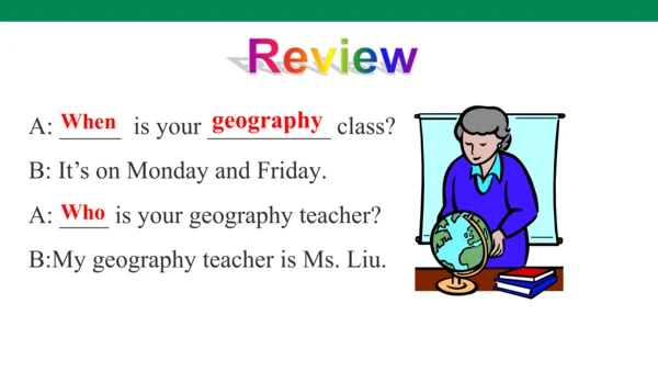 Unit 9 Section A(Grammar focus-3c) 课件 音频（人教新目标七年级上
