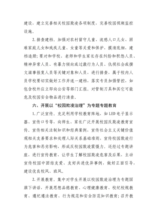 预防校园欺凌实施专业方案.docx