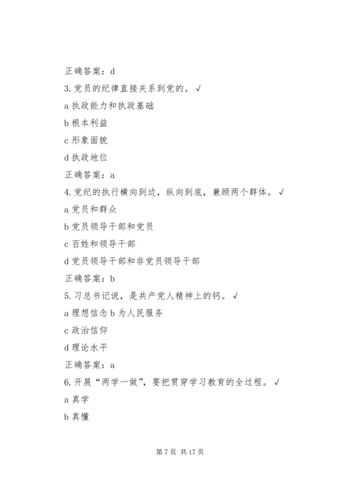 党章党规学习的意义.docx