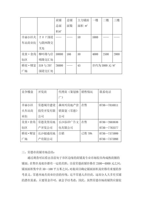 某车站项目分析