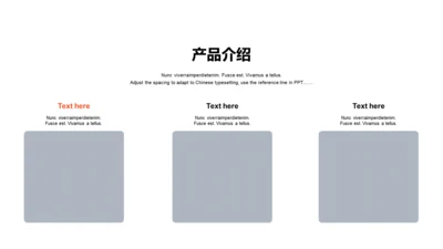 扁平PPT产品介绍