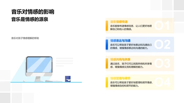 音乐教育的重要性PPT模板