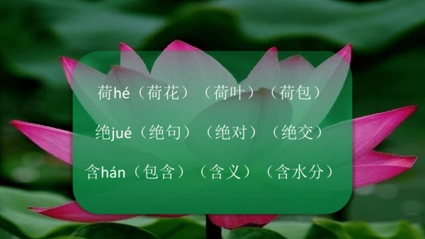 二下《古诗二》第一课时
