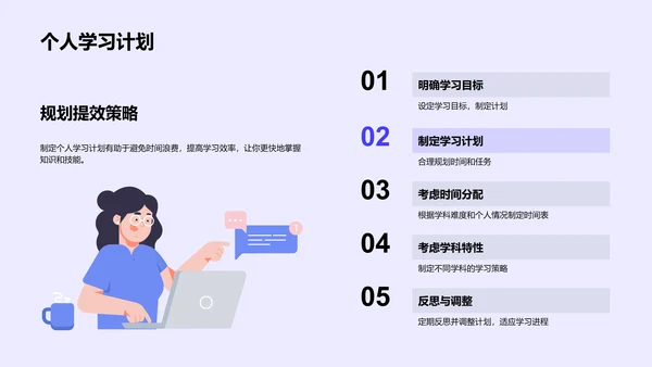 物理学习提效报告PPT模板