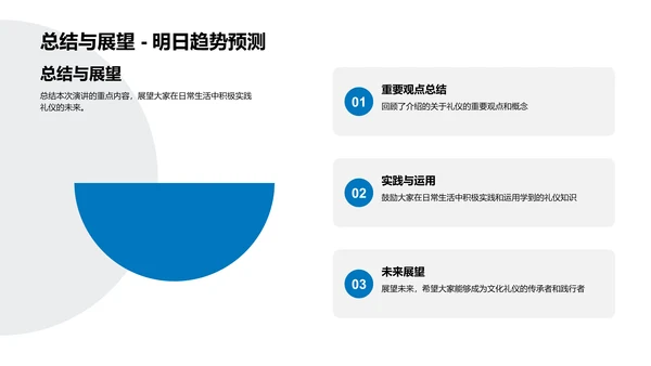 文化礼仪教育PPT模板