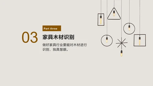 家居家具品质知识培训通用PPT模板
