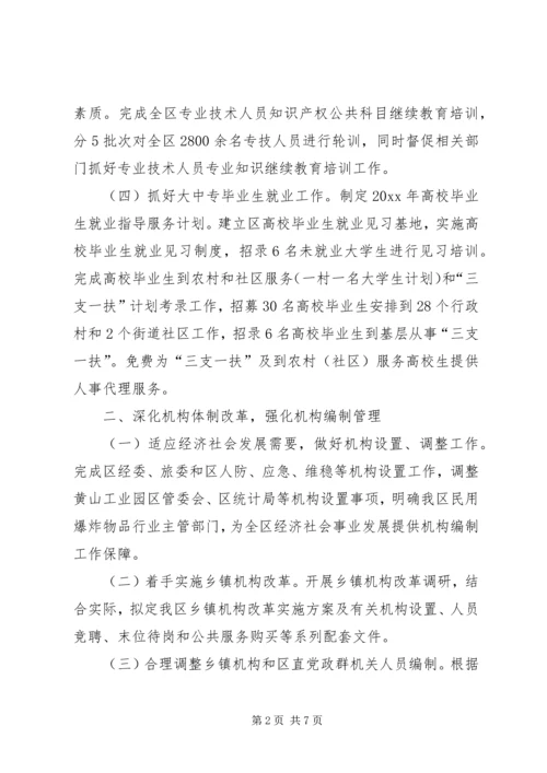 人事局岗位目标责任制总结精编.docx