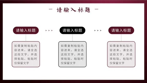 红色剪纸风祥龙献瑞未来工作计划PPT模板