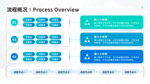 流程图示与组织架构图合集通用PPT图表模板