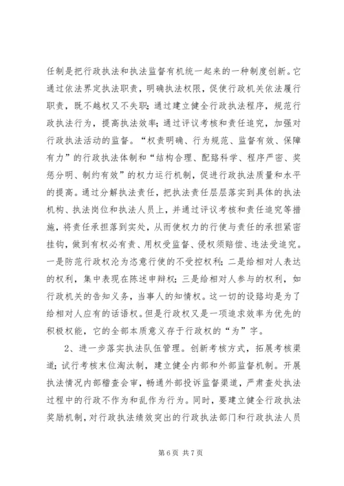 交通运输行政执法调研报告.docx