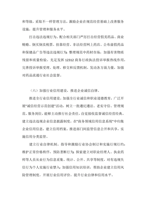 全国药品流通行业发展综合规划纲要.docx