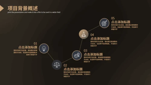 大气硬实力商业项目计划书通用PPT模板