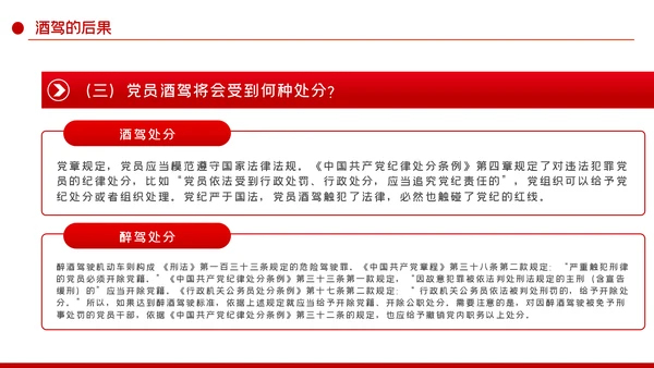党员干部敲响酒驾警钟坚决杜绝酒驾PPT模板