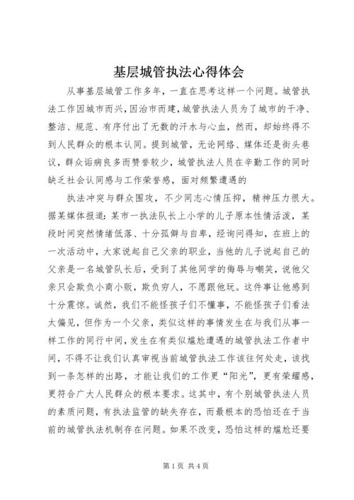 基层城管执法心得体会 (2).docx