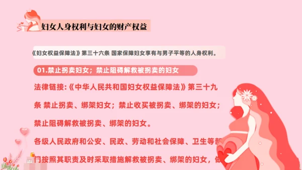 女神法律知识讲座课件通用PPT模板