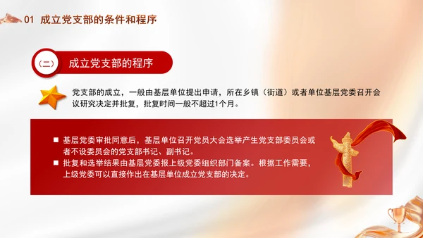 党务知识学习党支部的设置党课PPT