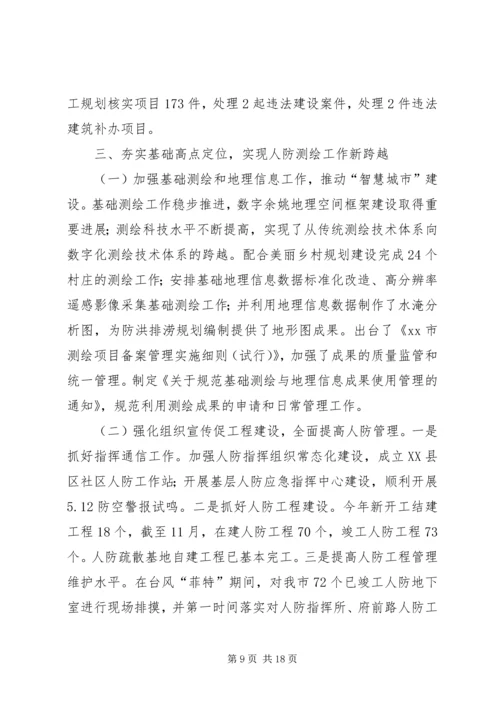 市规划局工作总结报告 (5).docx